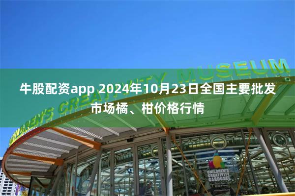 牛股配资app 2024年10月23日全国主要批发市场橘、柑价格行情